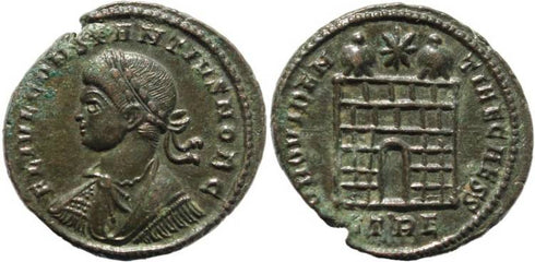 Constantius II as Caesar - PROVIDENTIAE CAESS - Treveri